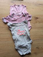 3 Sommer Bodys Größe 74/80 rosa,grau mit Druck,fliederfarben/Pink Baden-Württemberg - Malsch Vorschau