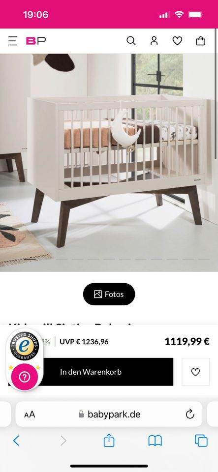 Babybett von kidsmill, mitwachsend in Berlin