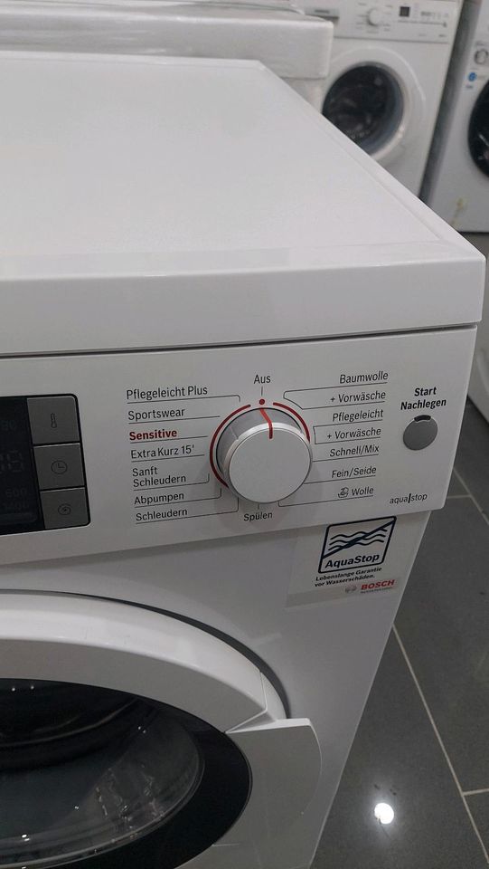 ‼️ANGEBOT‼️  Bosch Logixx 8 Waschmaschine, sofort verfügbar in Edingen-Neckarhausen