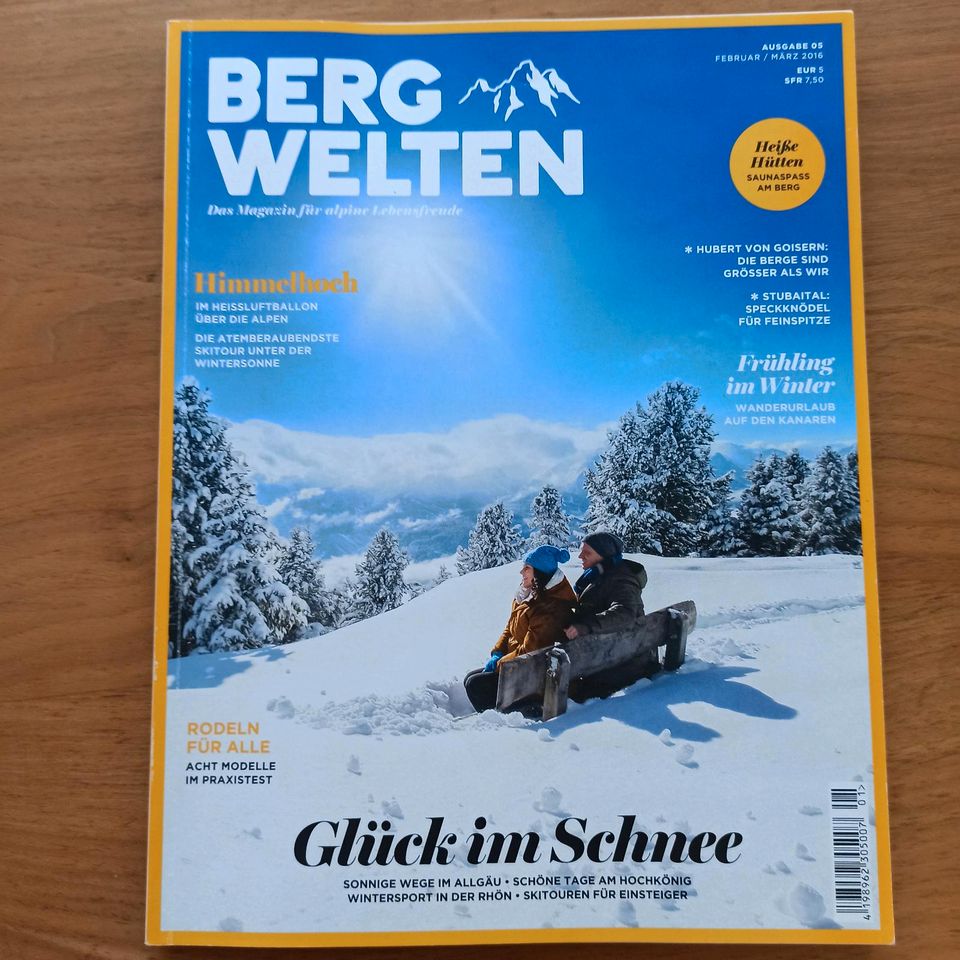 Outdoor und Bergwelten 3 Magazine in Olching