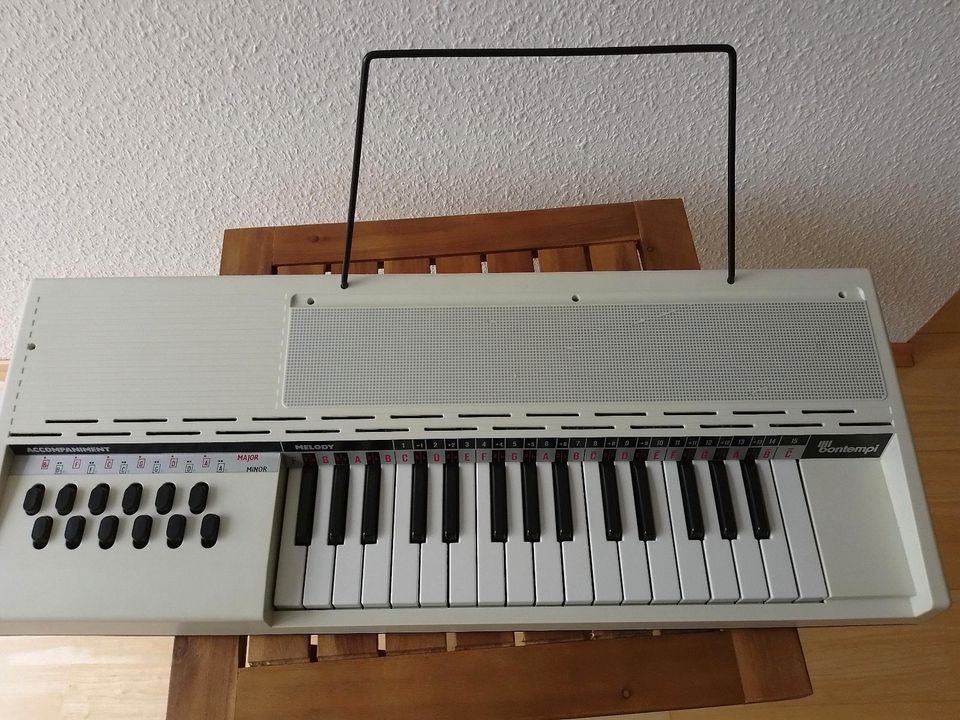 Bontempi Orgel Luftorgel Keyboard 80 er Rarität Vintage in Rösrath