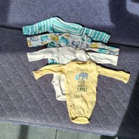 koalababy 4er-Pack Baby Langarm-Bodys,  3-6 M, verschiedene Desig Saarland - Homburg Vorschau