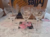 Wein Gläser alt geschliffen DDR Sachsen - Dahlen Vorschau