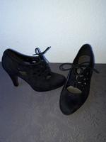 Schwarze Pumps mit Schnürung Gr. 38 Nordrhein-Westfalen - Bergheim Vorschau