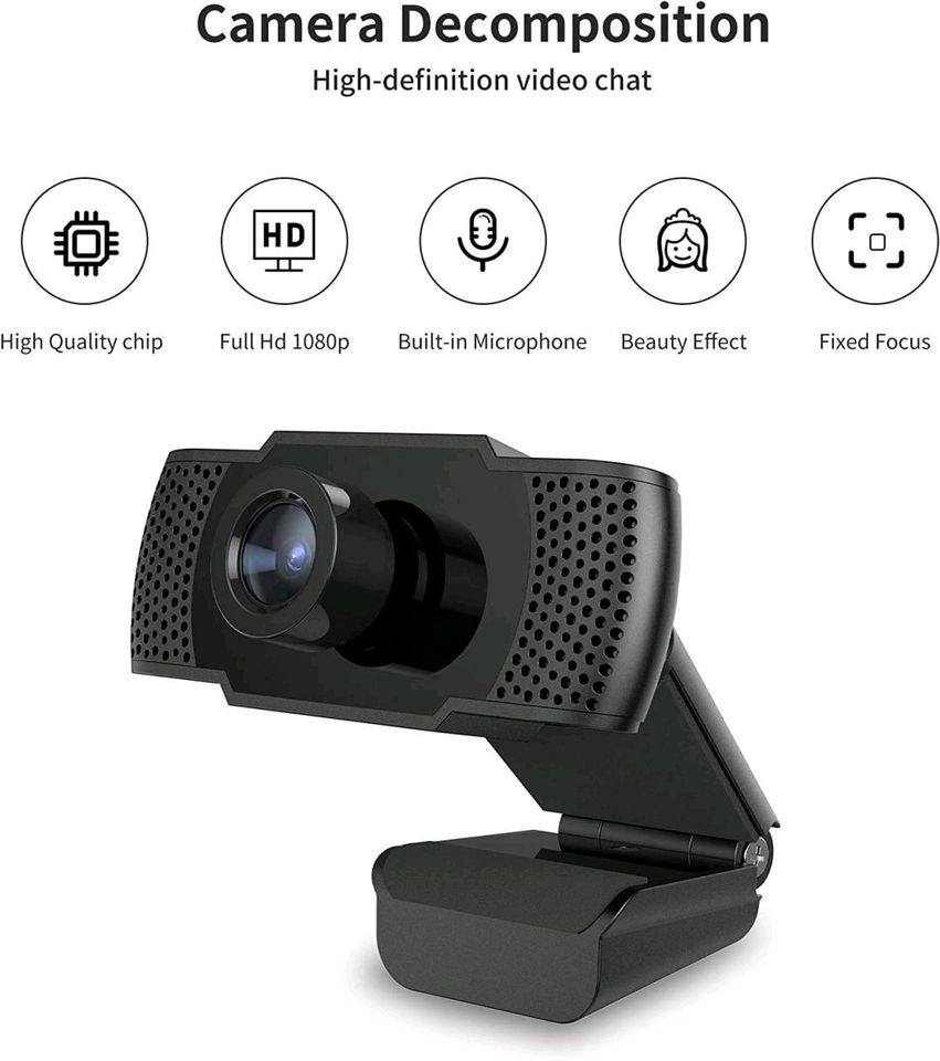 PC Webcam 1080P HD Webcam PC Kamera Webcam NEU in Berlin