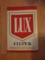 LUX Filter Zigaretten Krönung der Auslese Blechschild 40x60cm Niedersachsen - Rätzlingen Vorschau