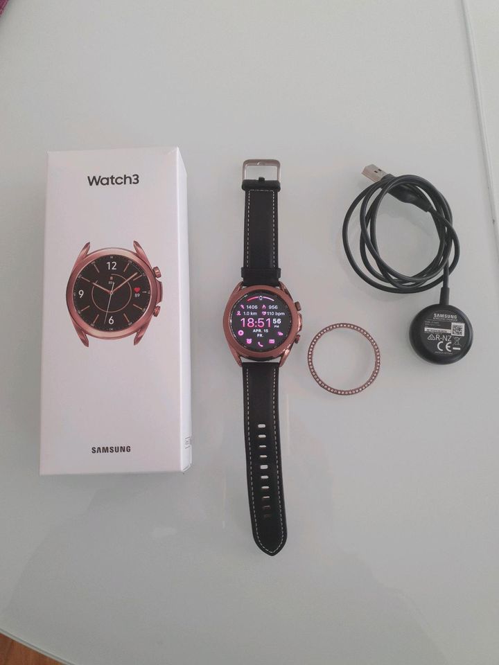 Angebot: Samsung Galaxy Watch 3 41mm LTE Bronze in Frankfurt am Main