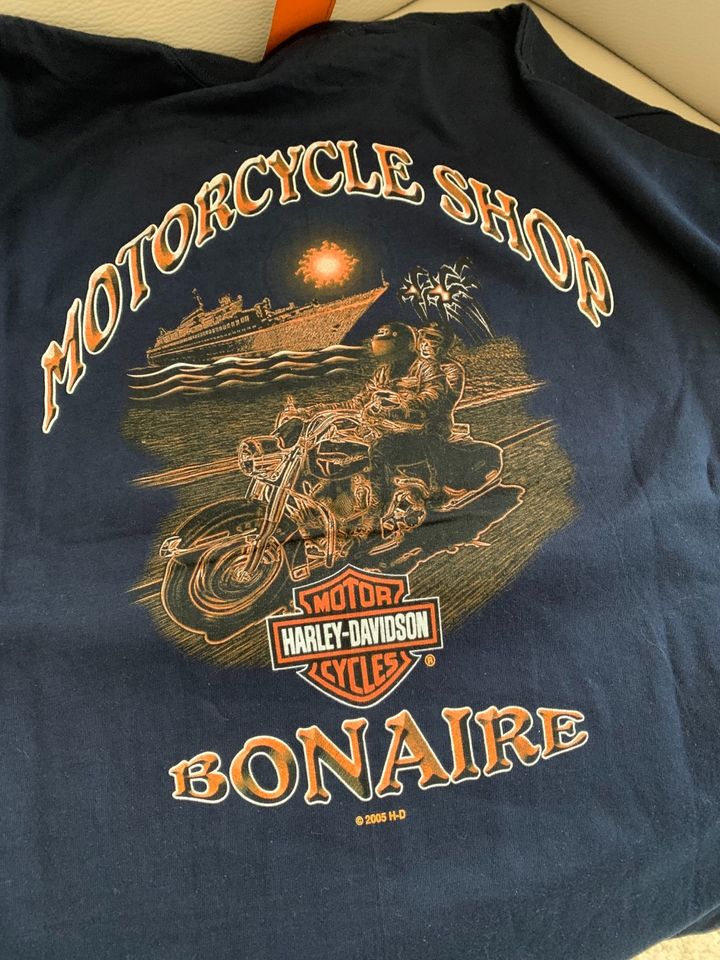 Harley Davidson T- Shirt Gr. M *Bonaire * in Magdeburg