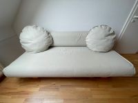 IKEA „Allerum“ Schlafsofa Couch mit cremefarbenem Bezug & Kissen Nordrhein-Westfalen - Gütersloh Vorschau