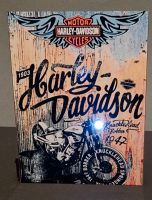 HARLEY DAVIDSON ALUMINIUM PLATE 15×20 CM BILD Baden-Württemberg - Bad Schönborn Vorschau