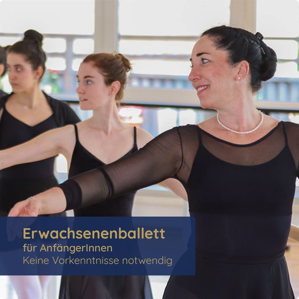 Ballett für erwachsene AnfängerInnen, kostenlose Probestunde in Berlin
