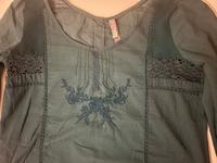 Bluse grün S Bershka Kr. München - Taufkirchen Vorschau