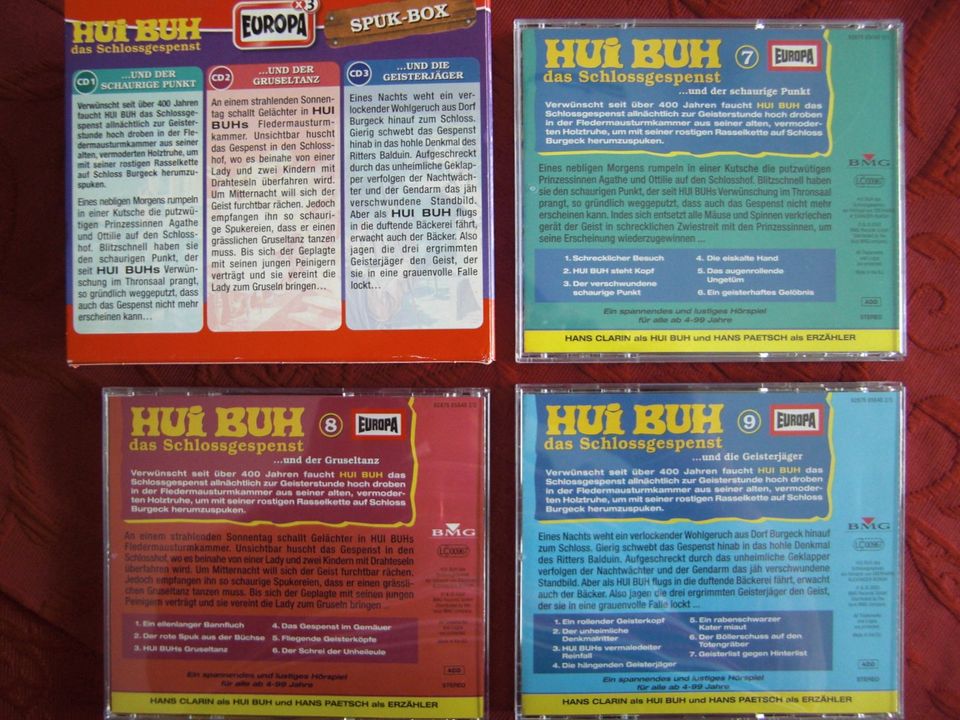 CD - Hui Buh Spuk-Box (3 CD's mit Hans Clarin als Hui Buh) in  Nordrhein-Westfalen - Kaarst | eBay Kleinanzeigen ist jetzt Kleinanzeigen