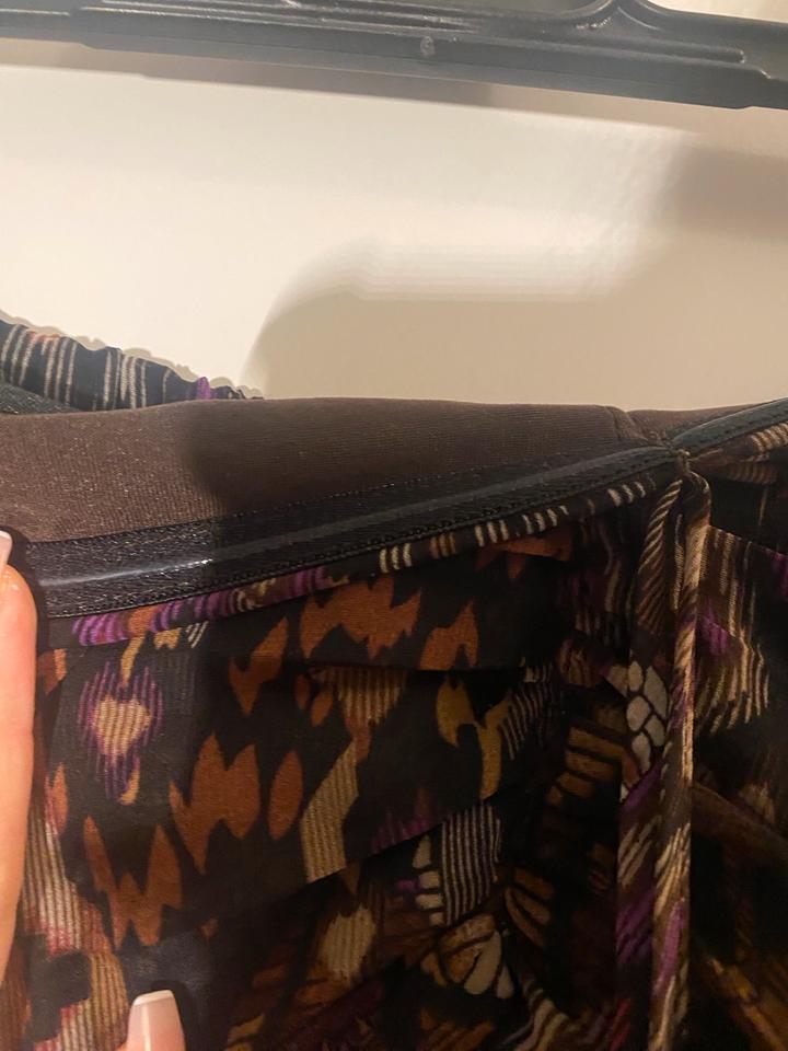 Langes Boho-Sommerkleid – Schulterfrei, Neckholder, gemustert in Leinfelden-Echterdingen