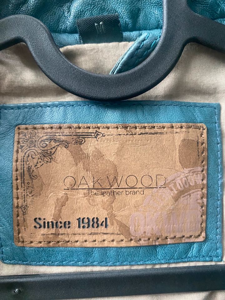 Oakwood Lederjacke M NEU in Bensheim