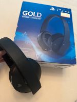 PS4 Gold Wireless Headset in schwarz Bayern - Nandlstadt Vorschau