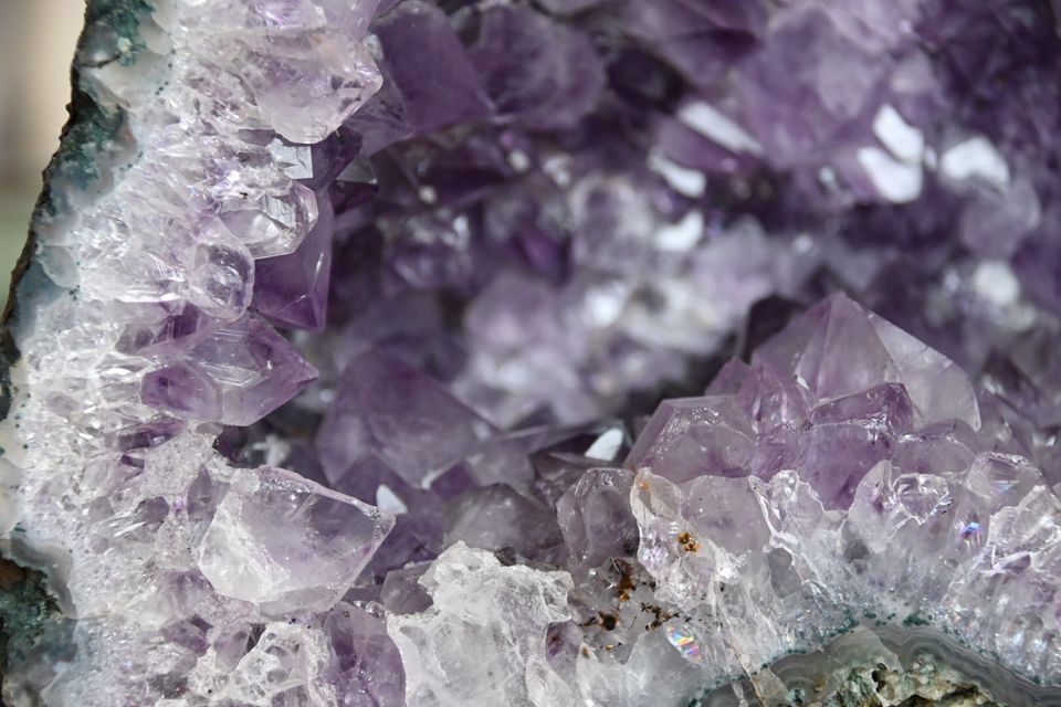 Druse Amethyst Zwillinge ABSOLUTE RARITÄT Amethystdruse in Rottenburg am Neckar