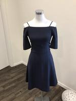 H&M Off Shoulder Kleid A-Linie Tellerrock blau NEU 34 XS Niedersachsen - Lorup Vorschau