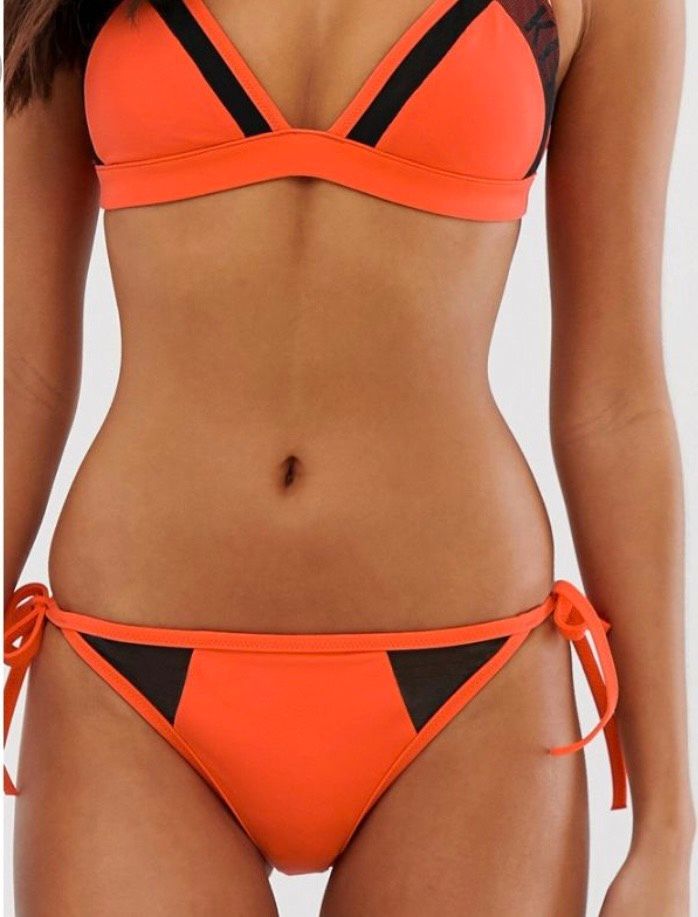 Calvin Klein Bikini S Koralle hot coral Swimwear orange pink in  Nordrhein-Westfalen - Herford | eBay Kleinanzeigen ist jetzt Kleinanzeigen