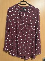 Primark Damen Bluse Langarm Gr. 40 Rot Frankfurt am Main - Seckbach Vorschau