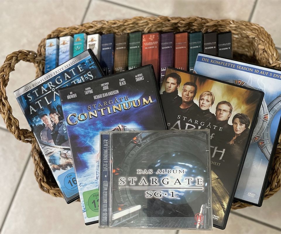 Stargate SG-1 & Stargate Altantis komplette Serie DVD in Villingen-Schwenningen