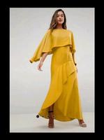 Asos Abendkleid 36 sonnengelb festlich Maxikleid mit Volants schö Rheinland-Pfalz - Mayen Vorschau