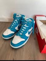 Nike Dunks High, Gr.45, Turnschuhe, Trainer, blau Hessen - Bad Vilbel Vorschau