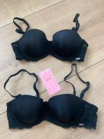 2 schicke schwarze Hunkemöller BH‘s Gr. 70 A, Top Güstrow - Landkreis - Bützow Vorschau