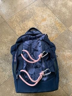 Satch Schulrucksack limited edition Mädchen dunkelblau/rose in Starnberg