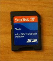 SanDisk microSD/TransFlash Adapter Bayern - Miesbach Vorschau