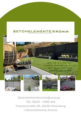 Betonelemente Kromm