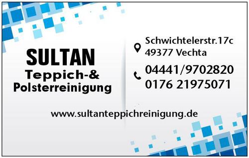 Logo von Sultan Teppich -und Polsterreinigung