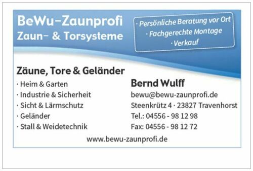 Logo von BeWu-Zaunprofi