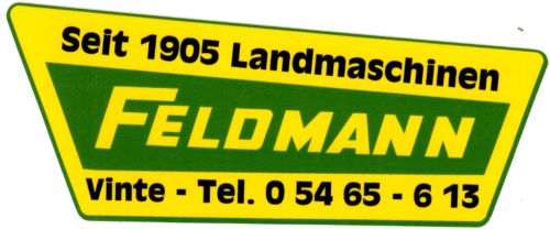 Logo von Feldmann Landmaschinen
