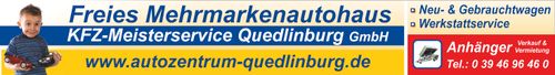 Logo von Autozentrum Quedlinburg KFZ Meisterservice Quedlinburg GmbH