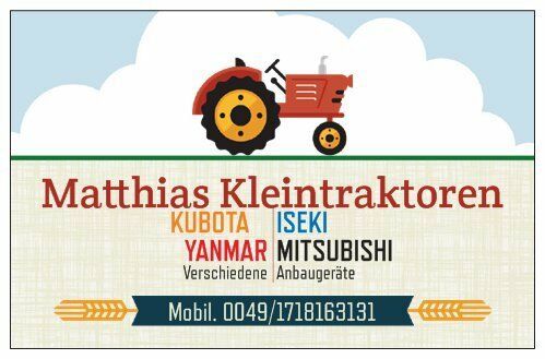 Logo von Matthias Kleintraktoren