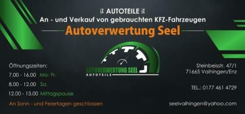 Logo von Seel Handel mit gebrauchten KFZ-Teilen Autoverwertung Seel