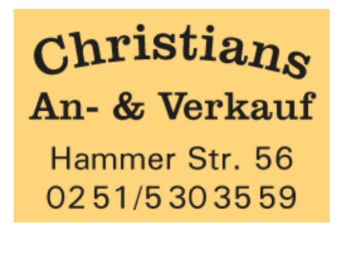 Logo von Christian's An & Verkauf