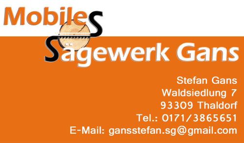 Logo von Mobiles Sägewerk Gans