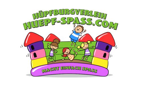 Logo von www.huepf-spass.com - Hüpfburg mieten 