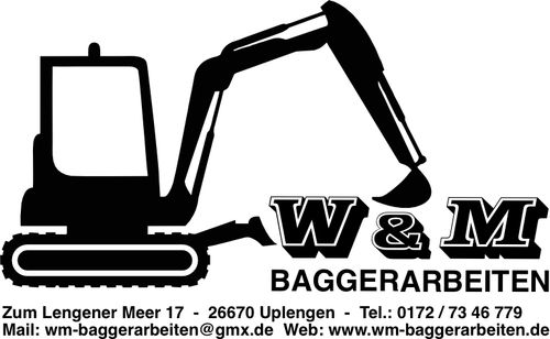 Logo von W&M- Baggerarbeiten