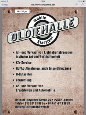 Oldiehalle