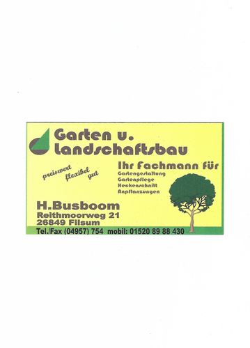 Logo von Garten-u.Landschaftsbau H.Busboom