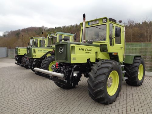 Auto Renner Pkw und Nutzfahrzeuge MB trac und Unimog Schmiede