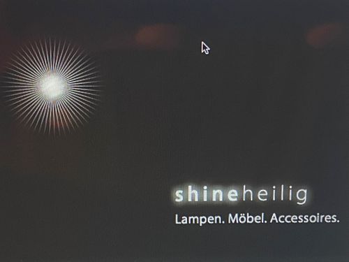 Logo von shine-heilig / Lampen Möbel Accessoires