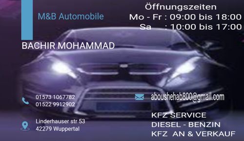Logo von M&B Automobile