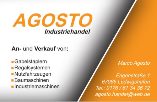 Logo von Agosto Industriehandel