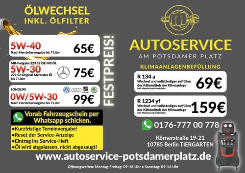 AUTOSERVICE AM POTSDAMER PLATZ