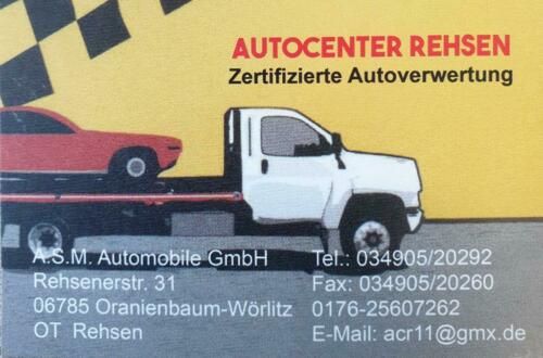 Logo von A.S.M. Automobile GmbH  Autoverwertung ,Ersatzteilverkauf, PKW Handel