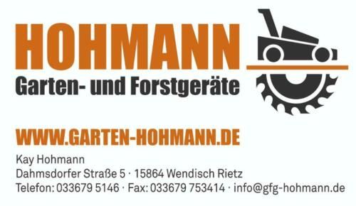 Logo von Garten- und Forstgeräte Hohmann